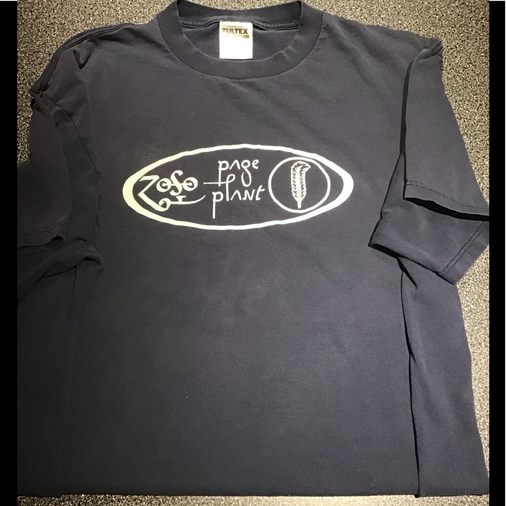 Led Zeppelin Page Plant 1998 Tour Vintage T-Shirt